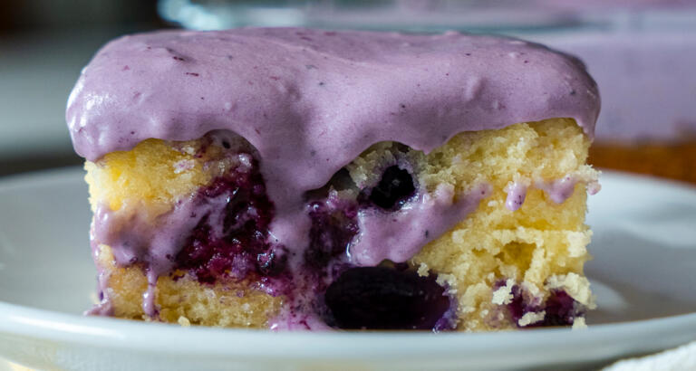 Bea’s Blueberry Sheet Cake