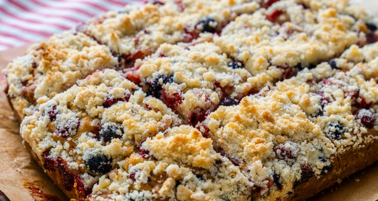 Berry Streusel Coffee Cake