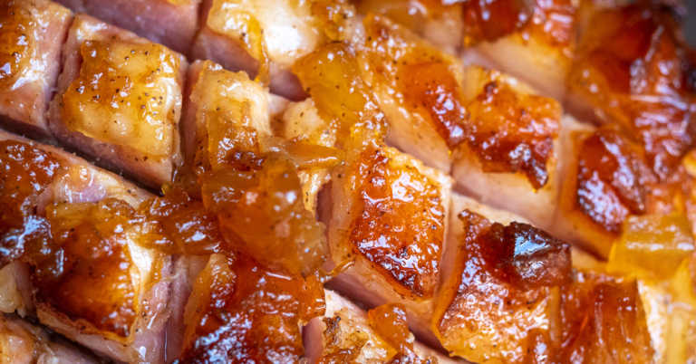 Brown Sugar Pineapple Baked Ham