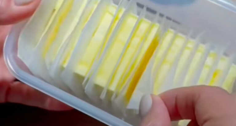 Clean Pre-portioned Butter For A Crowd With This Easy Trick