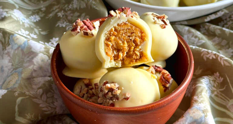 Carrot Cake Truffles