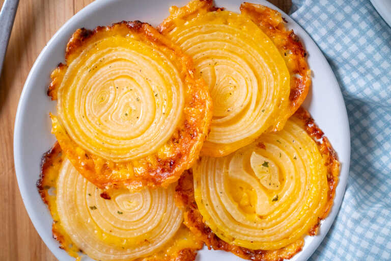 Cheesy Onion Crisps