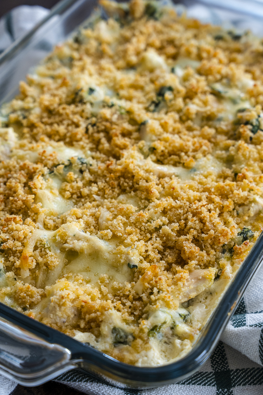 Chicken Caesar Casserole Vertical 13