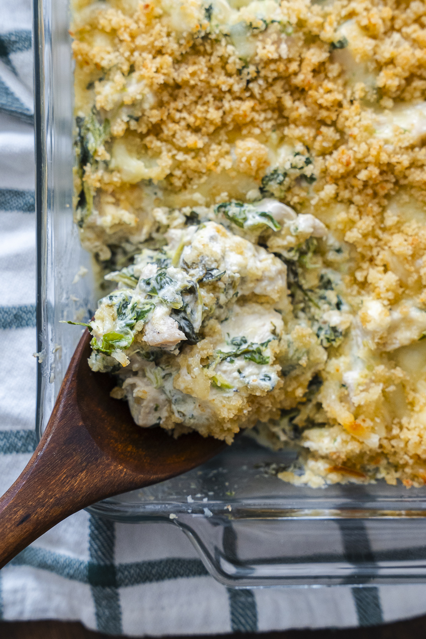 Chicken Caesar Casserole Vertical 17