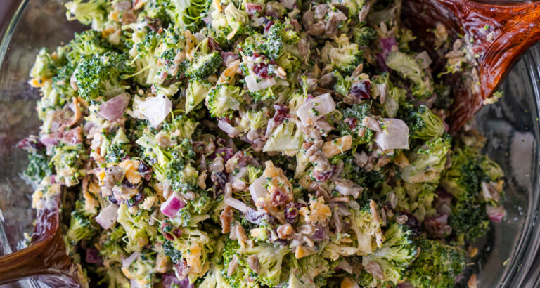 Karen’s Chopped Broccoli Salad