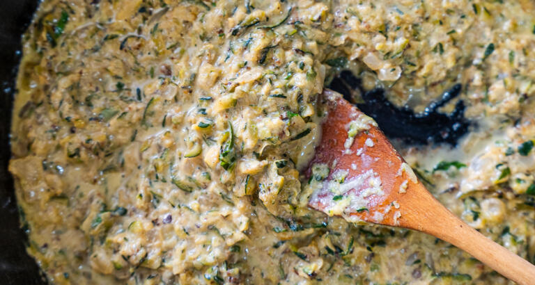Creamy Zucchini Pasta Sauce