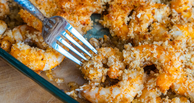 Crispy Baked Party Shrimp