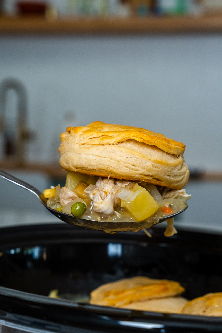 Crockpot Chicken Pot Pie Vertical 10