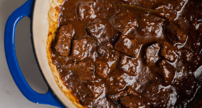 Double French Onion Beef Tips and Gravy