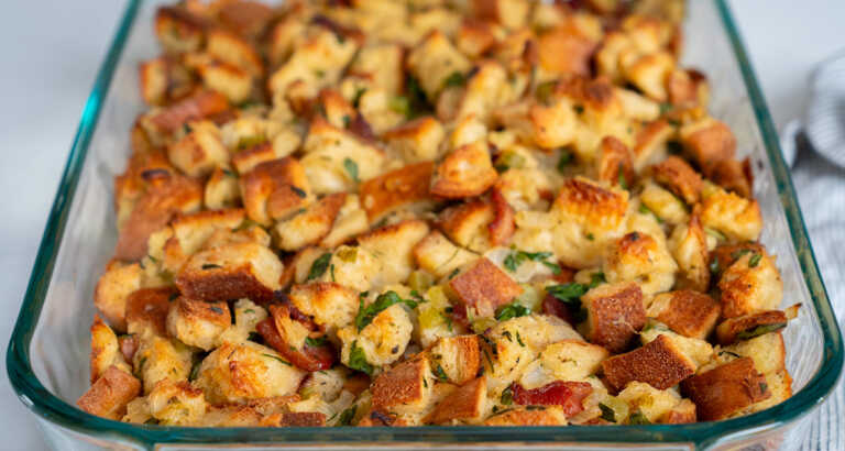 Emeril Lagasse’s Simple But Fabulous Stuffing