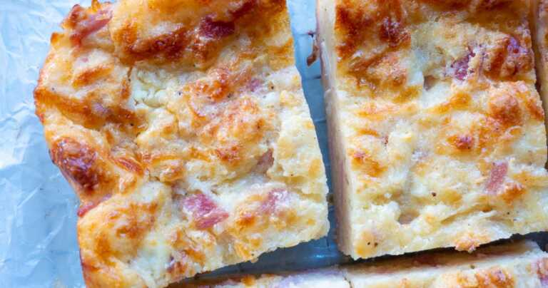Greek Ham and Cheese Pie (Zambonopita)