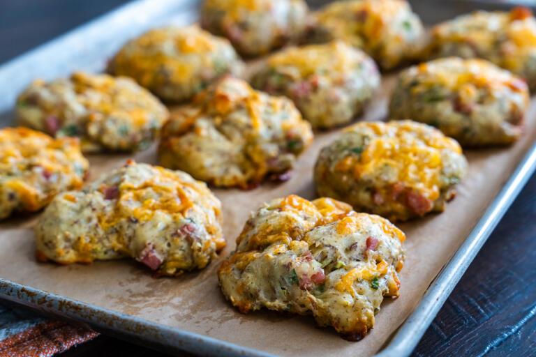 High-Protein Breakfast Biscuits