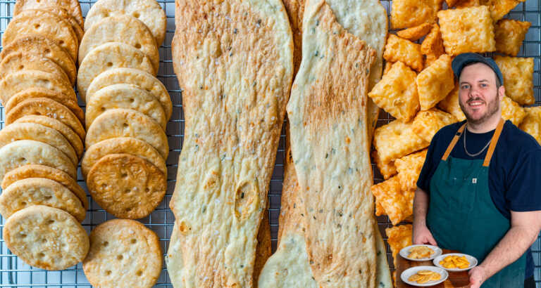 Homemade Crackers, An Online Cooking Class