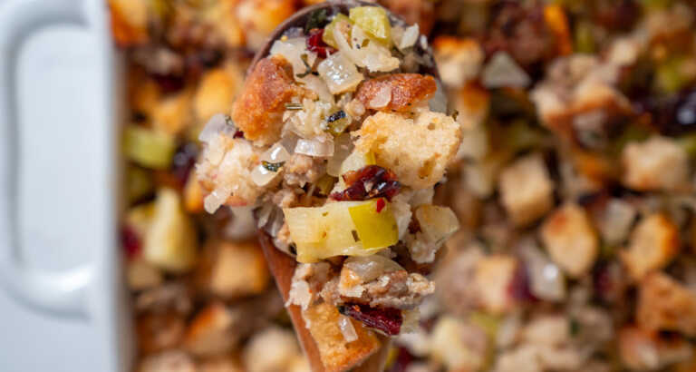 Ina Garten’s Sausage and Herb Stuffing