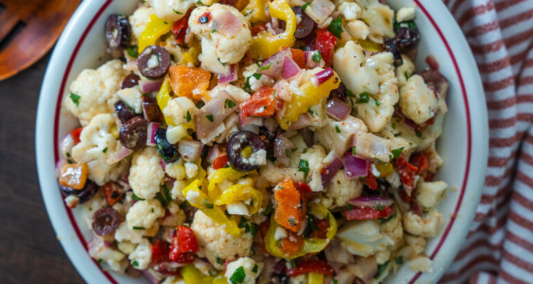 Marinated Cauliflower Salad