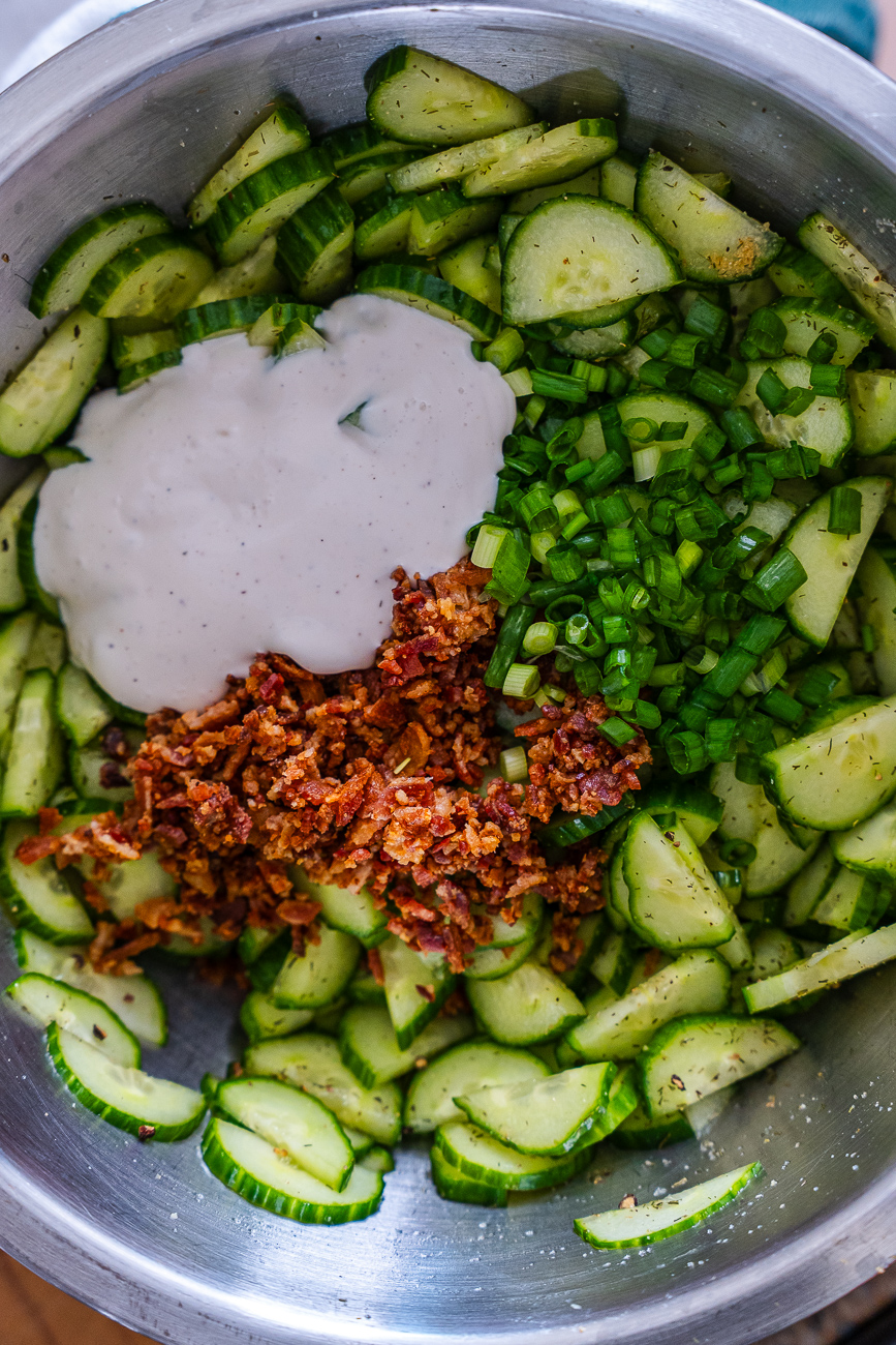 Million Dollar Cucumber Salad Vertical 4