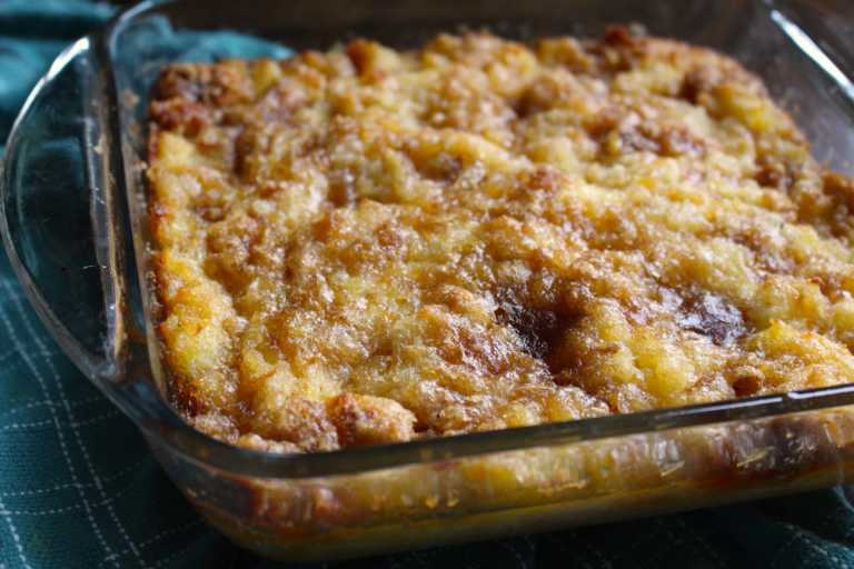 Pineapple Bread Pudding