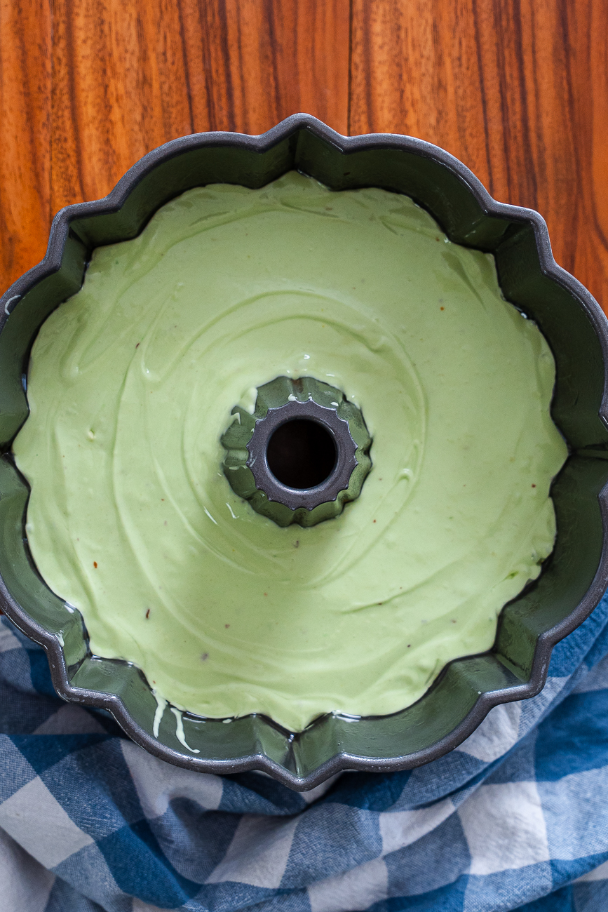 Pistachio Bundt Cake Vertical 2