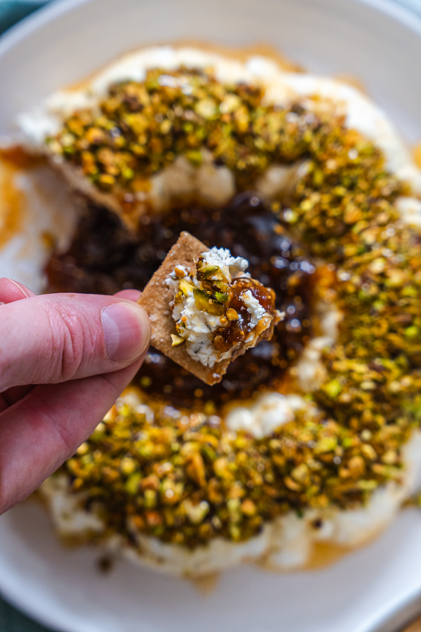 Pistachio Cheese Ring Vertical 20