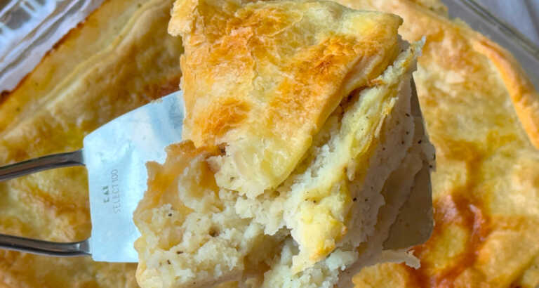 Potato Knish Casserole