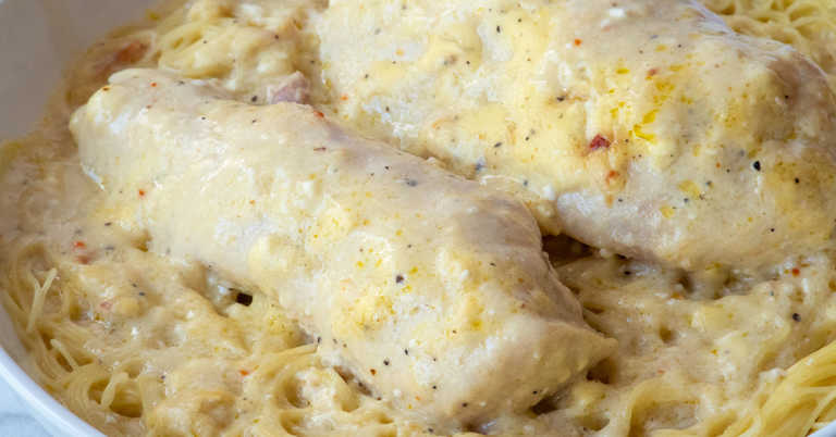 Slow Cooker Angel Chicken