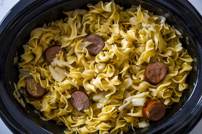 Slow Cooker Haluski