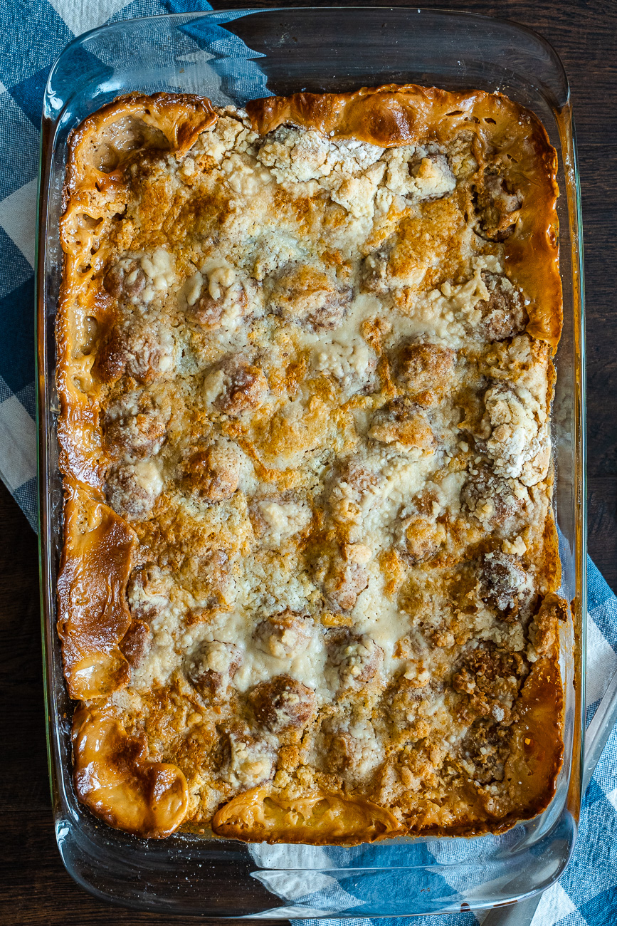 Viral Donut Bread Pudding Vertical 11