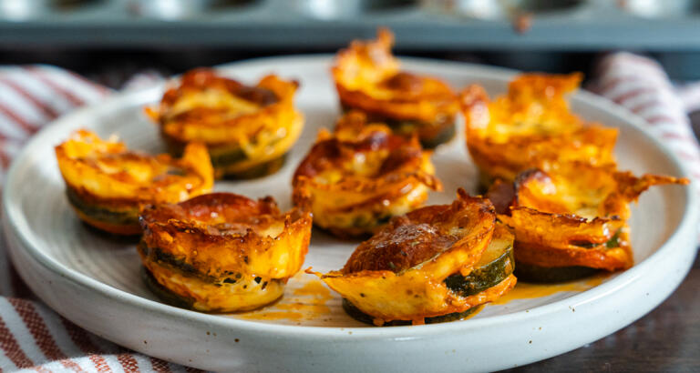 Zucchini Pizza Bites